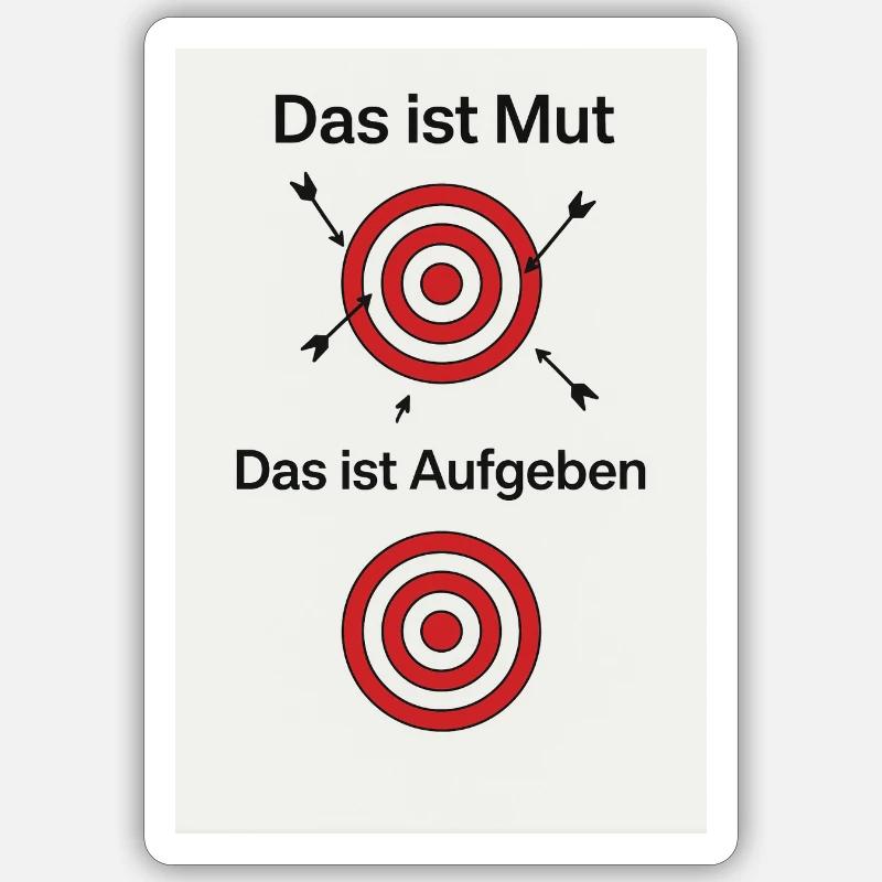 Sticker Größe S (10 x 10 cm) - 