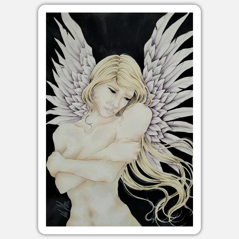 Engel Sticker Größe S (10 x 10 cm)
