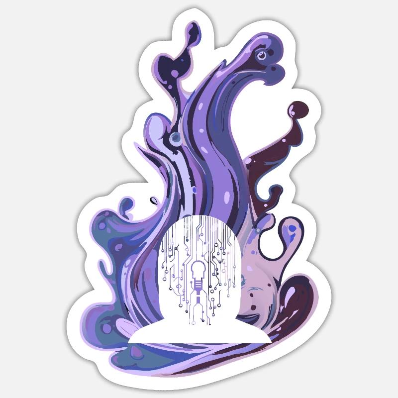 Sticker taille S (10 x 10 cm) - 