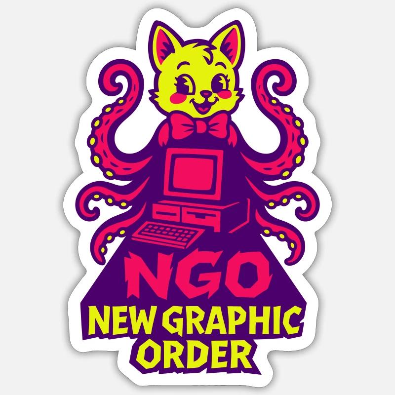 Sticker Größe S (10 x 10 cm) - 