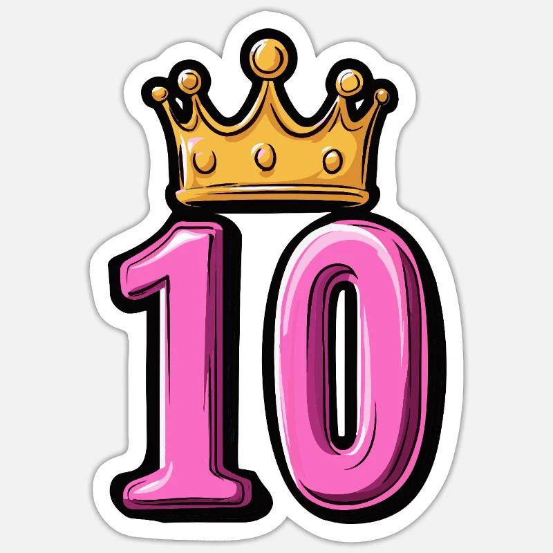 Sticker Größe S (10 x 10 cm) - 