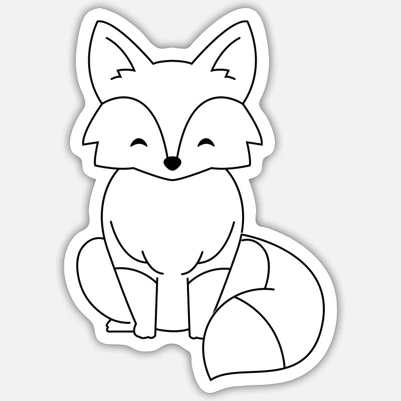 Sticker taille S (10 x 10 cm) - 
