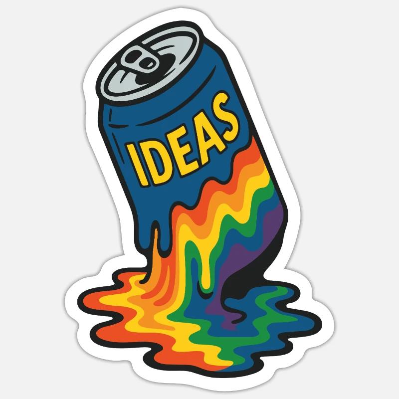Sticker taille S (10 x 10 cm) - 