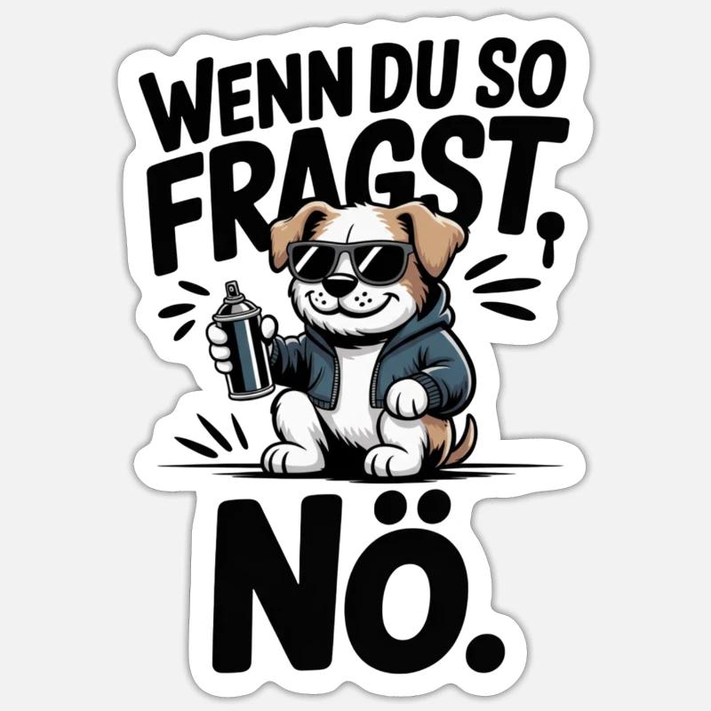 Sticker Größe S (10 x 10 cm) - 