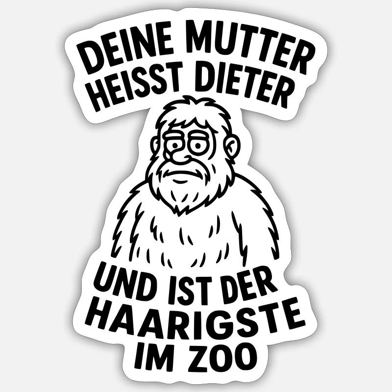 Sticker Größe S (10 x 10 cm) - 