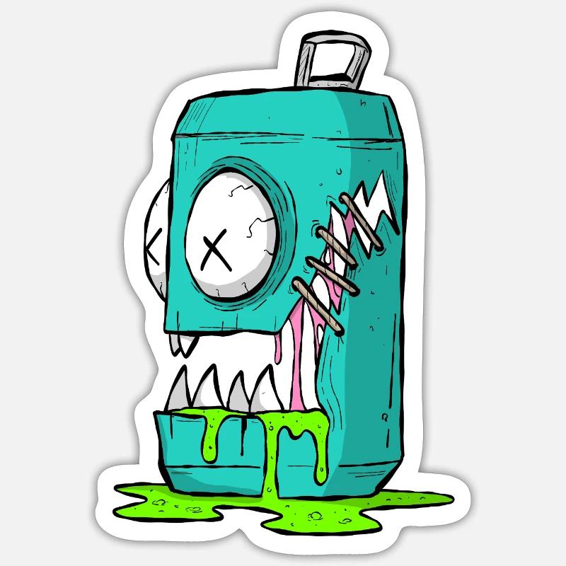 Sticker Größe S (10 x 10 cm) - 