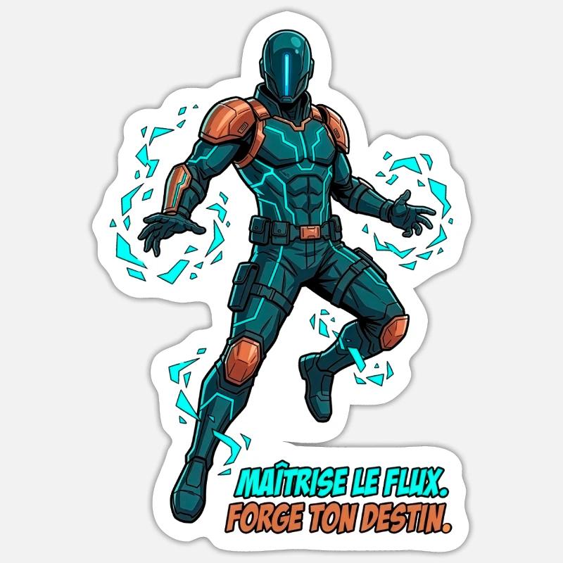 Sticker taille S (10 x 10 cm) - 