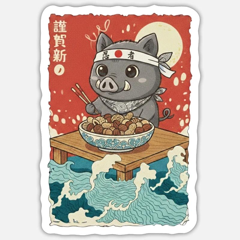 Sticker taille S (10 x 10 cm) - 