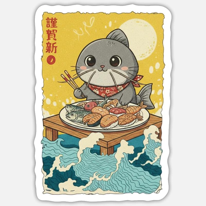Sticker Größe S (10 x 10 cm) - 