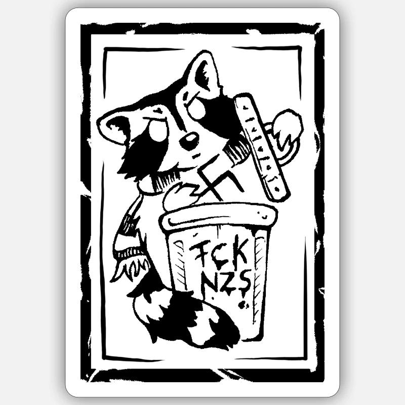 Sticker Größe S (10 x 10 cm) - 