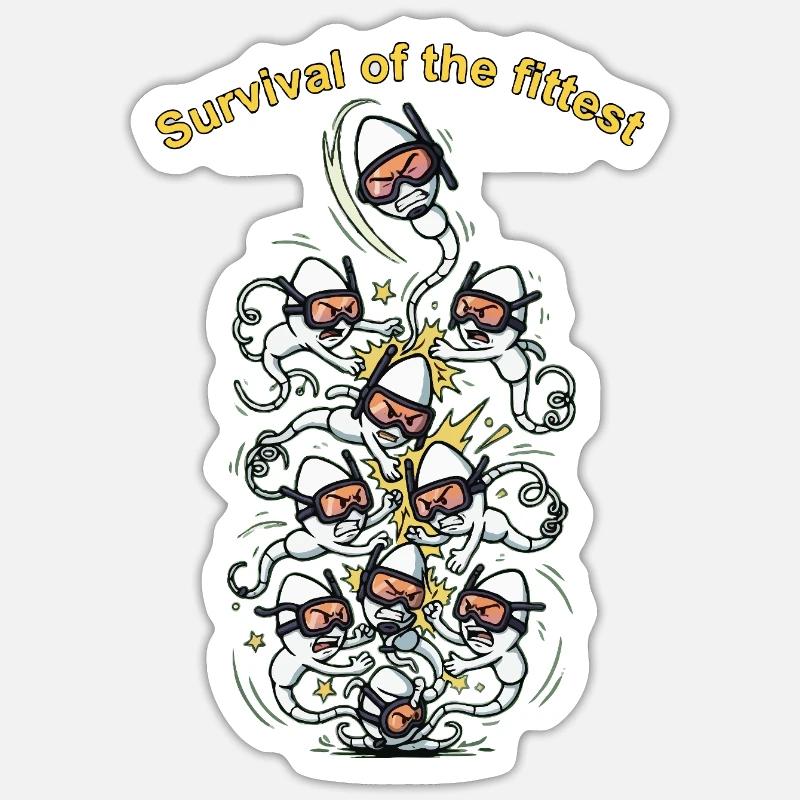 Sticker size S (10 x 10 cm) - 