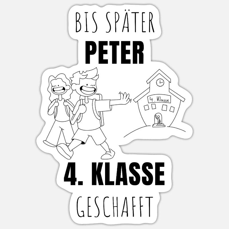 Sticker Größe S (10 x 10 cm) - 