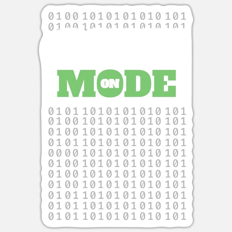 Codemodus An – Programmierung von Softwareentwickler Programmierer Sticker Größe S (10 x 10 cm)