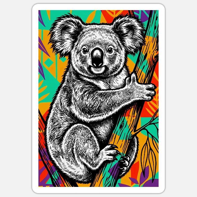 Sticker taille S (10 x 10 cm) - 