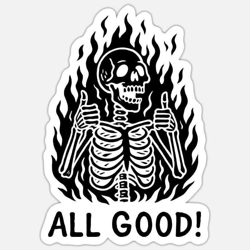 Sticker Größe S (10 x 10 cm) - 