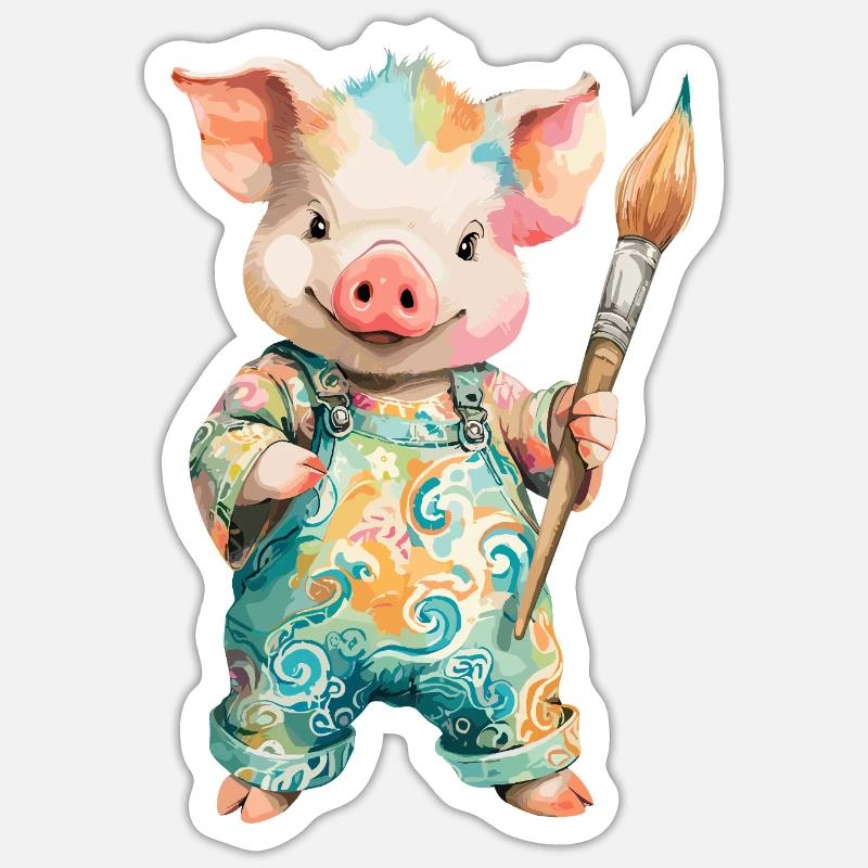 Sticker Größe S (10 x 10 cm) - 