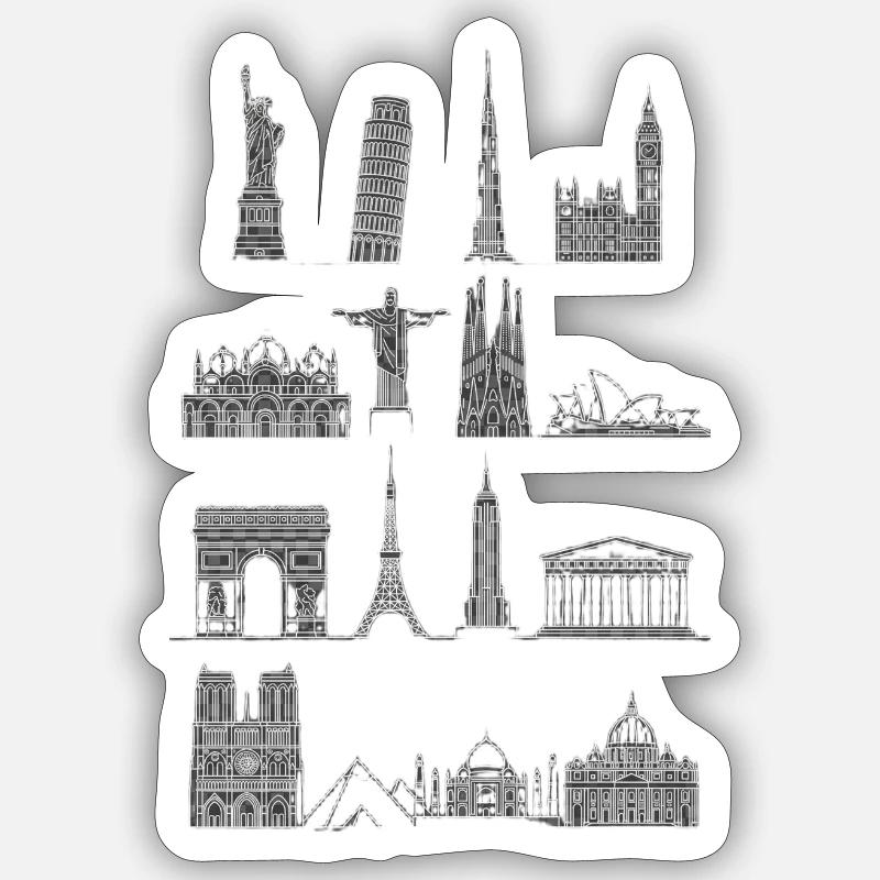 Sticker Größe S (10 x 10 cm) -