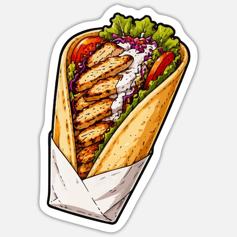 Sticker Größe S (10 x 10 cm) - 
