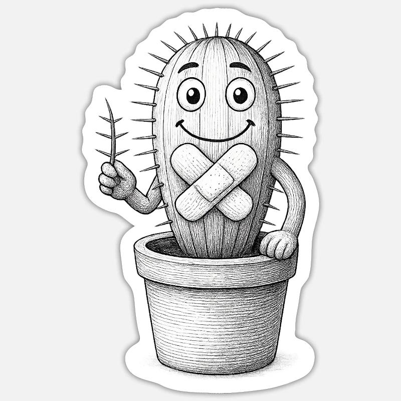 Sticker size S (10 x 10 cm) - 