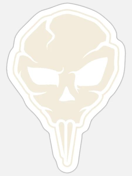 Nosferatu - Sticker Größe S (10 x 10 cm) - Mattweiß