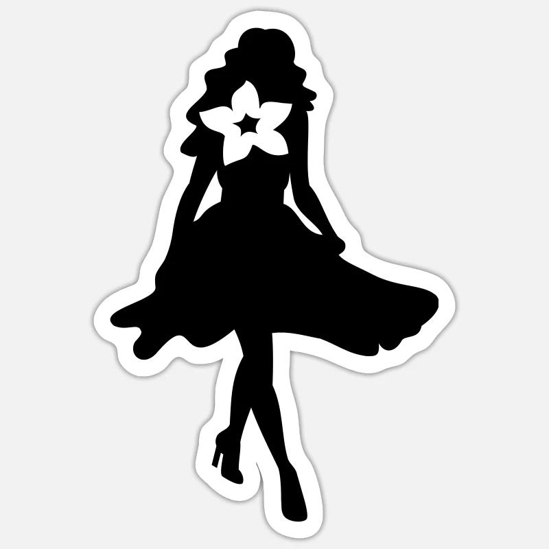 Model Sticker size S (10 x 10 cm)