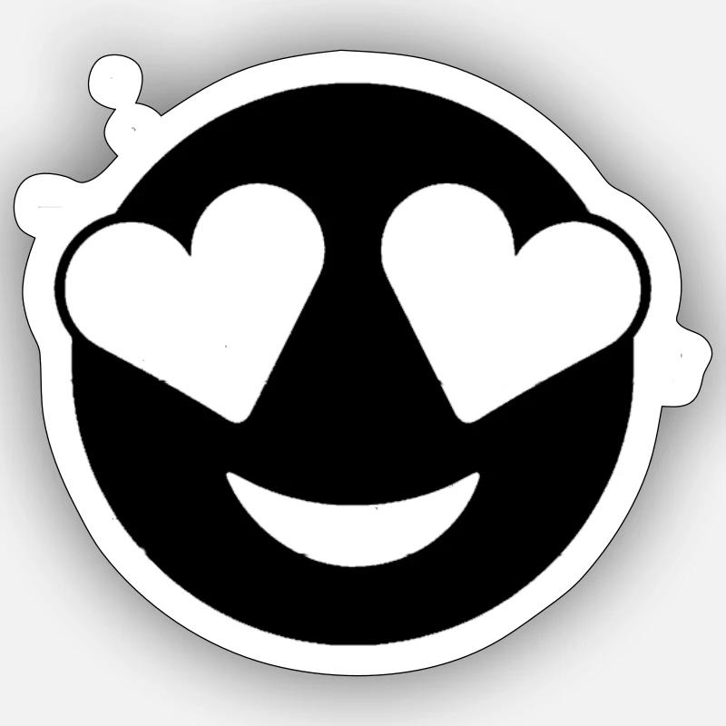 Love - Sticker size S (10 x 10 cm) - white matte
