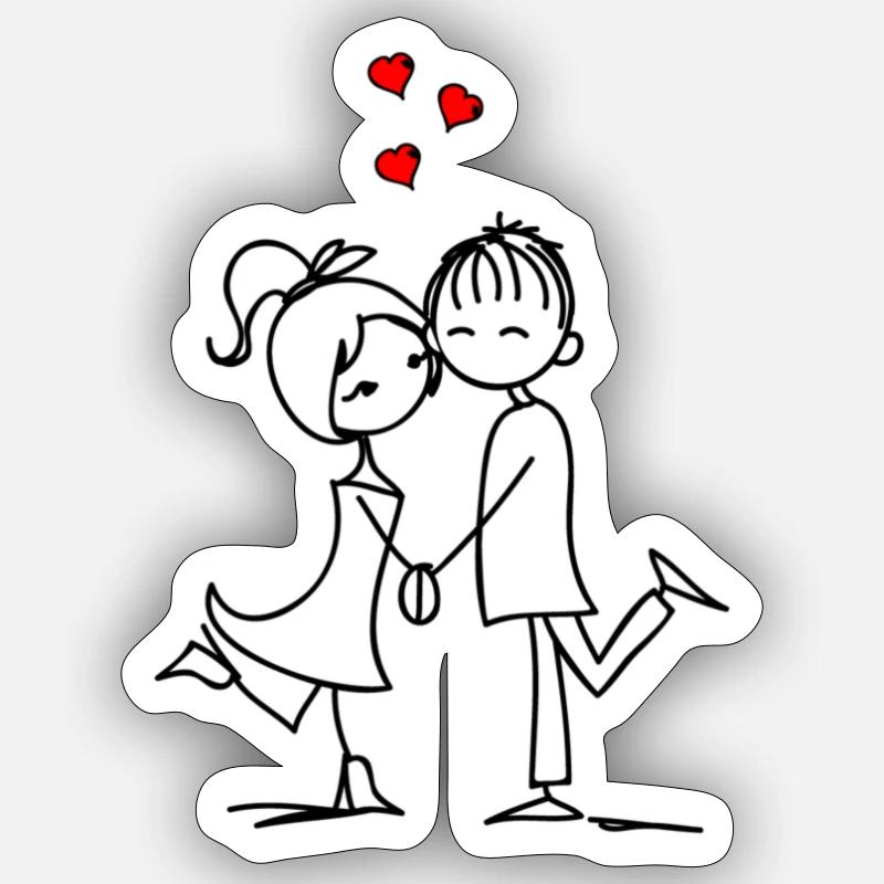 Sticker Größe S (10 x 10 cm) - 