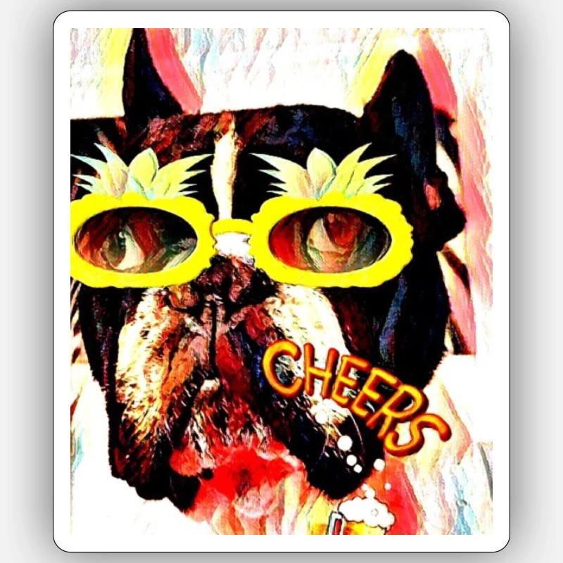 Sticker taille S (10 x 10 cm) - 