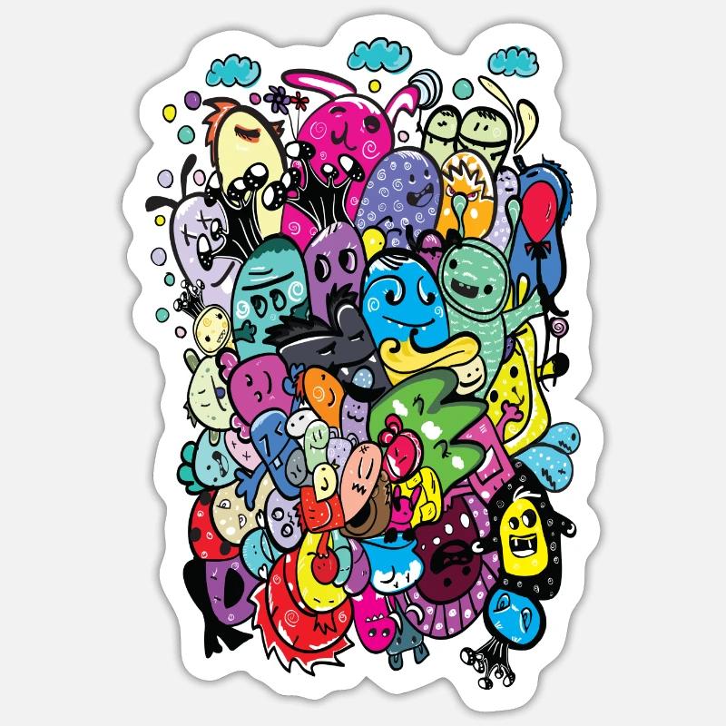 Sticker size S (10 x 10 cm) - 