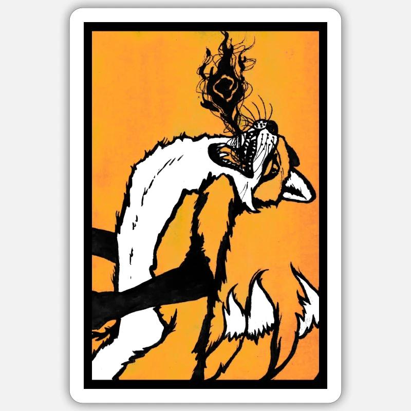 Sticker Größe S (10 x 10 cm) - 