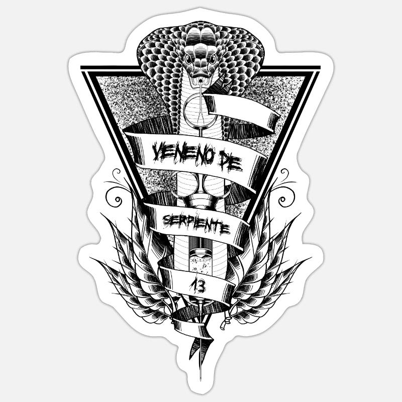 Sticker Größe S (10 x 10 cm) - 