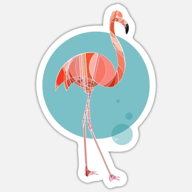 FlaminGEO Sticker size S (10 x 10 cm)