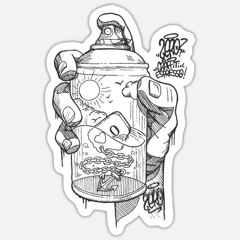 Sticker size S (10 x 10 cm) - 