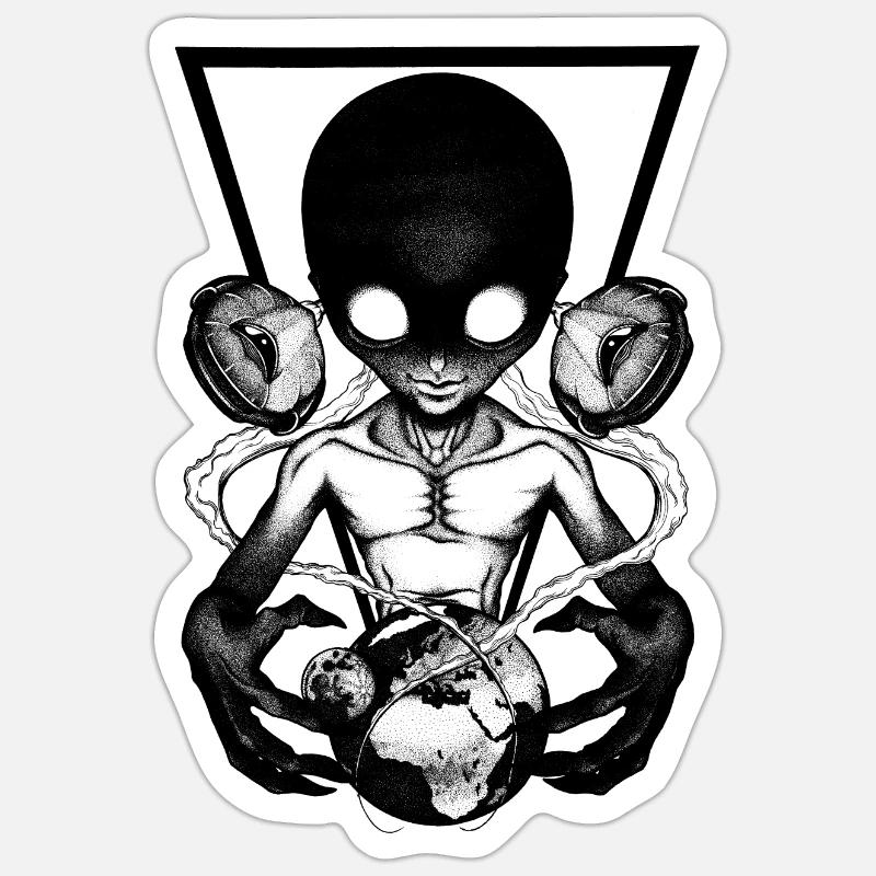 Sticker Größe S (10 x 10 cm) - 