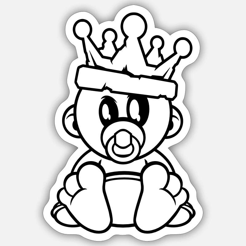 Sticker Größe S (10 x 10 cm) - 