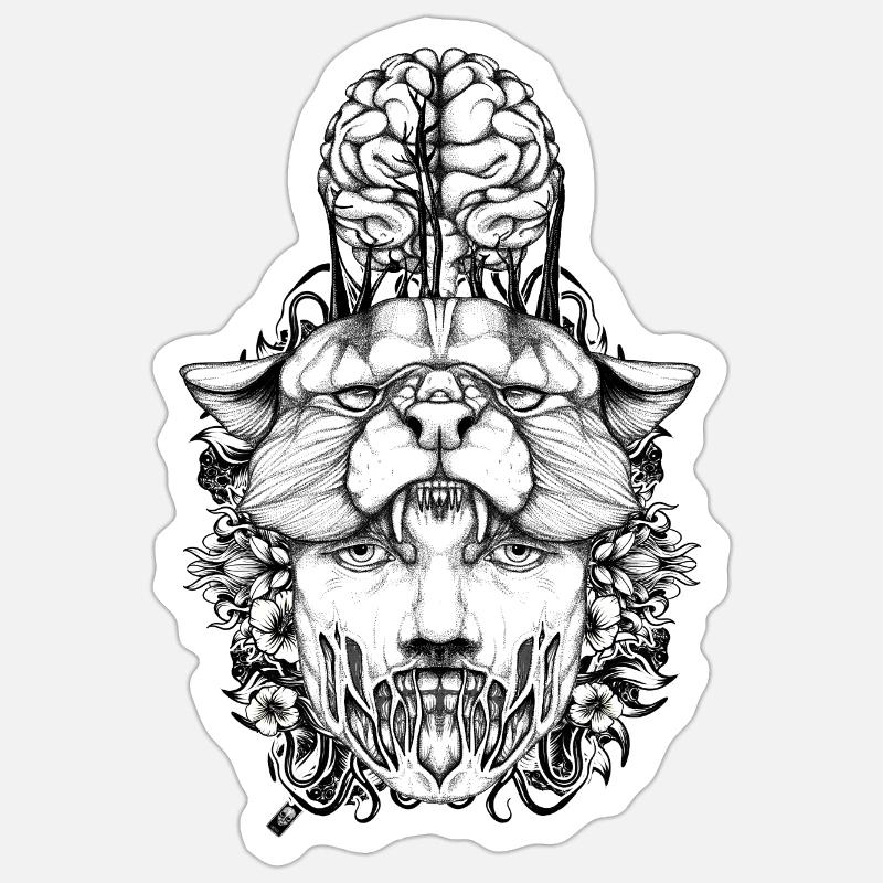 Sticker taille S (10 x 10 cm) - 