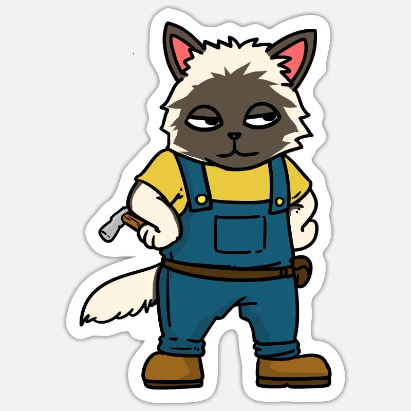 Sticker taille S (10 x 10 cm) - 