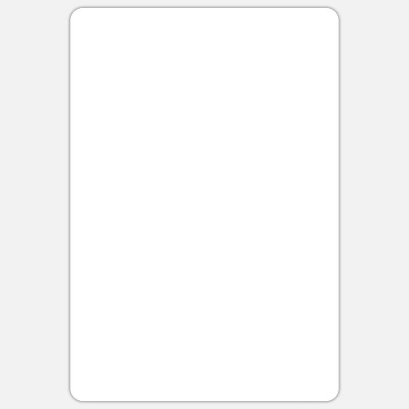 Course - Sticker taille S (10 x 10 cm) - blanc mat