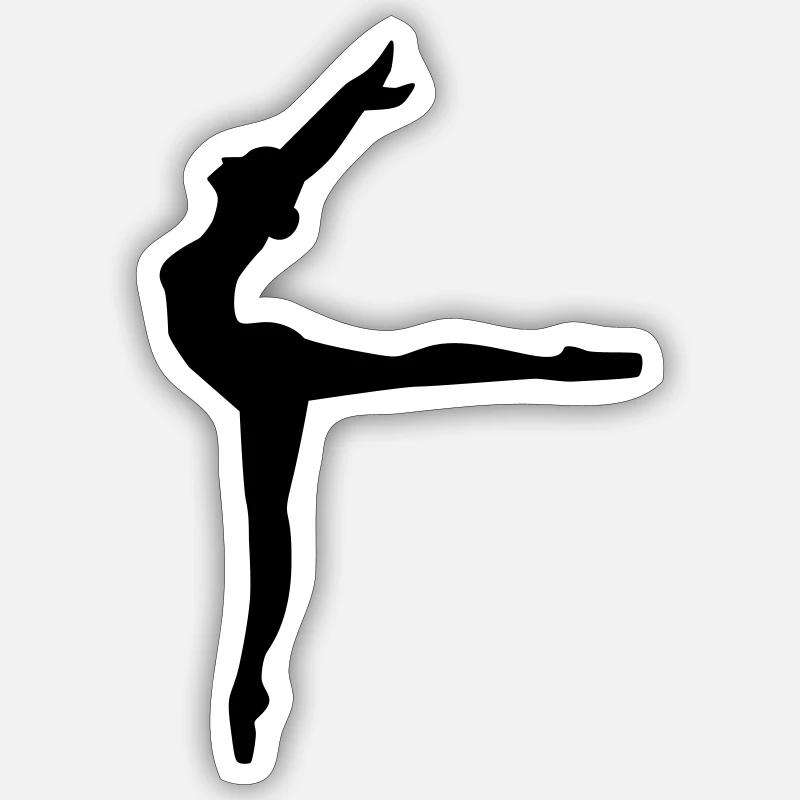 Ballet Sticker taille S (10 x 10 cm)