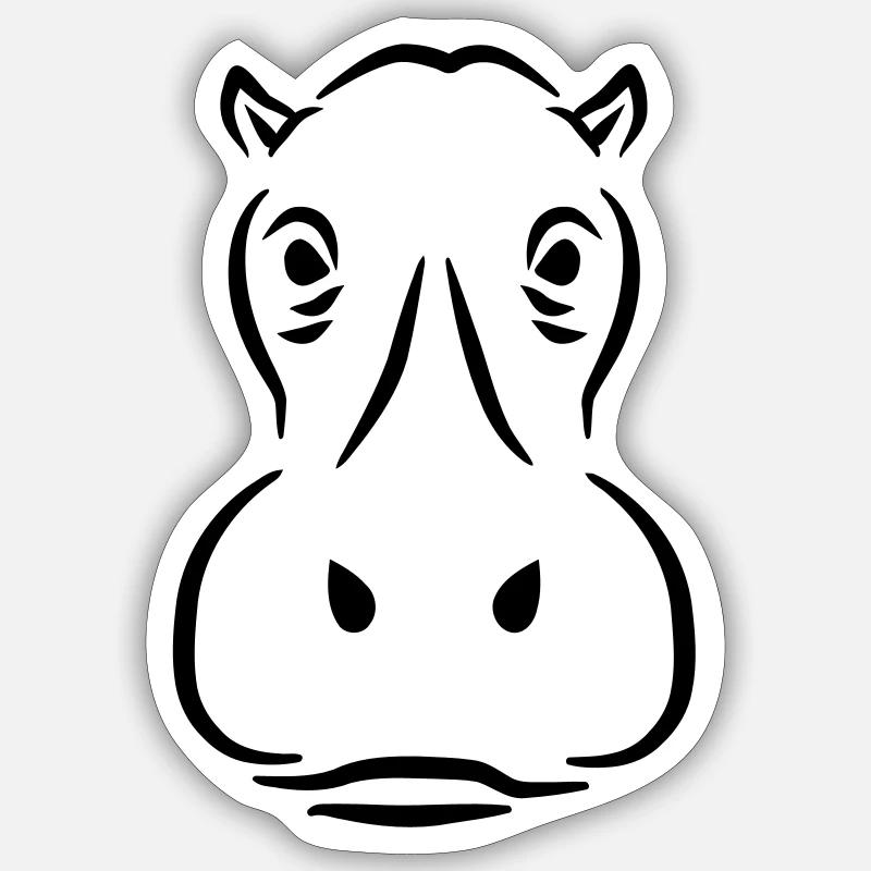 Sticker taille S (10 x 10 cm) - 