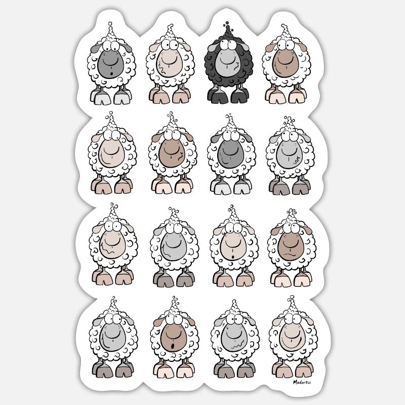 Sticker taille S (10 x 10 cm) - 