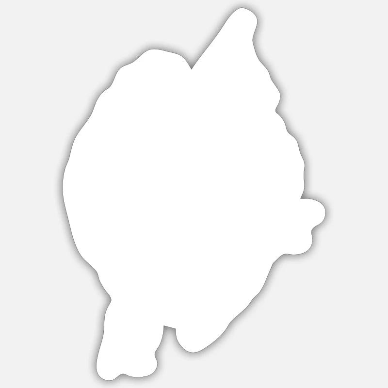 DC Comics Ligue De Justice D'Amérique Flash Logo - Sticker taille S (10 x 10 cm) - blanc mat