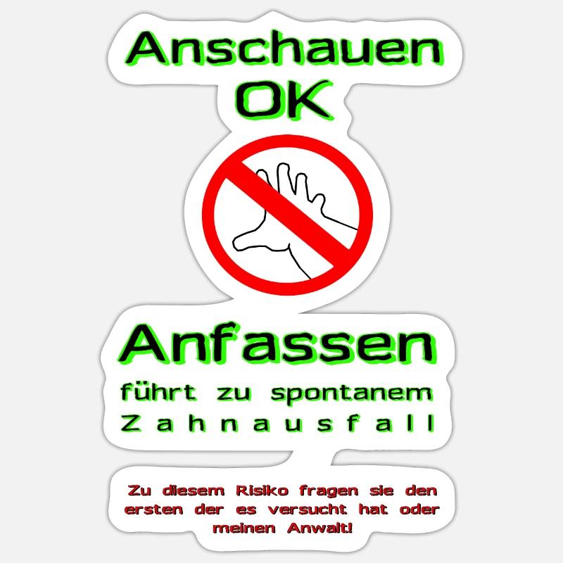 Sticker Größe S (10 x 10 cm) - 