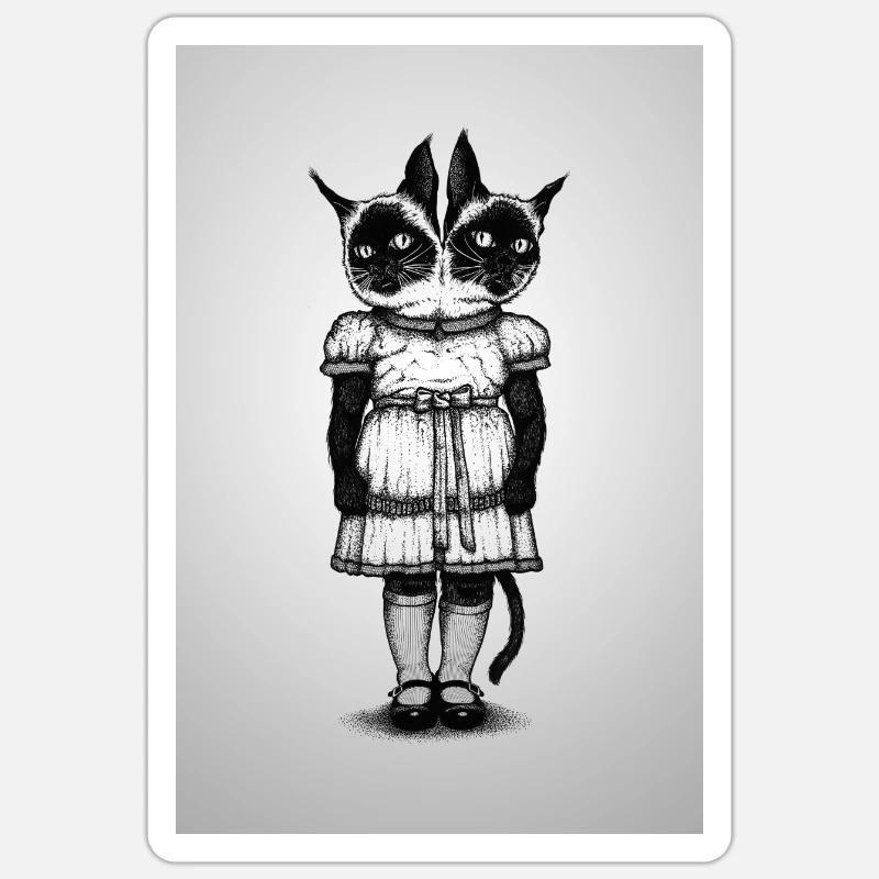 Sticker taille S (10 x 10 cm) - 