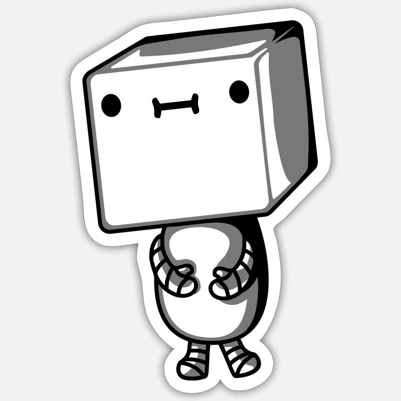 Sticker taille S (10 x 10 cm) - 