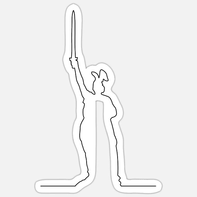 Sticker taille S (10 x 10 cm) - 