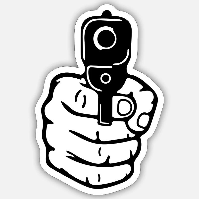 Sticker Größe S (10 x 10 cm) - 