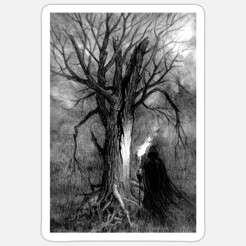 TREE Sticker size S (10 x 10 cm)