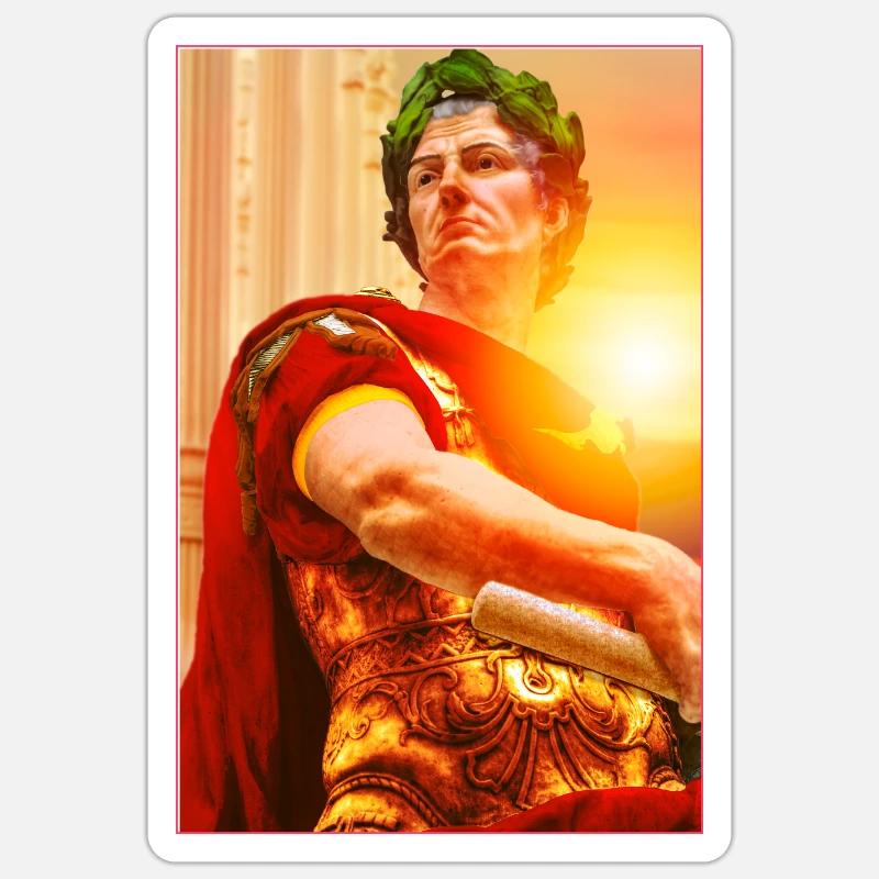 Julius Caesar Sticker size S (10 x 10 cm)
