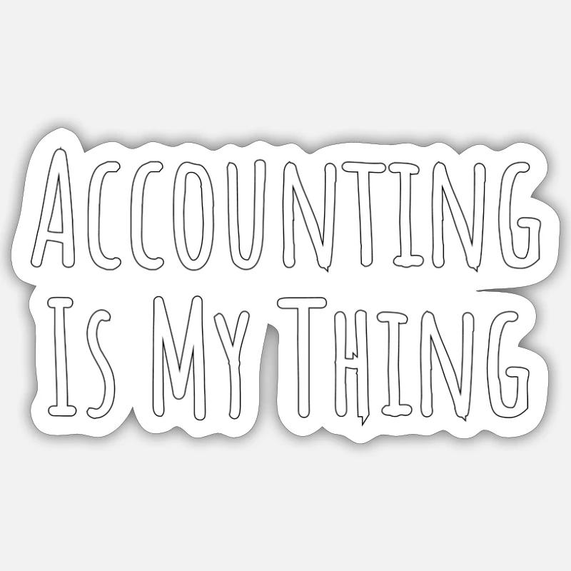 Comptabilité Sticker taille S (10 x 10 cm)